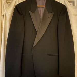 Dior Elegant Black Tuxedo Jacket
